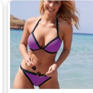 🆕 Bravissimo Sexy Fuchsia Pink Bikini 🌺🖤
